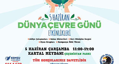 Kartal'da Çevre Haftası 4 Gün Boyunca Festival Havasında Kutlanacak 