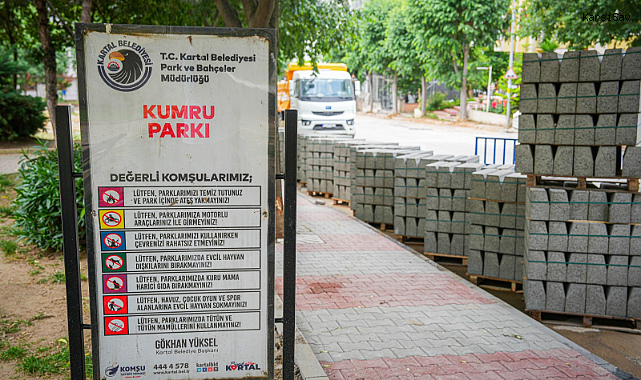 Kartal'da Kaldırımlar Yenileniyor!