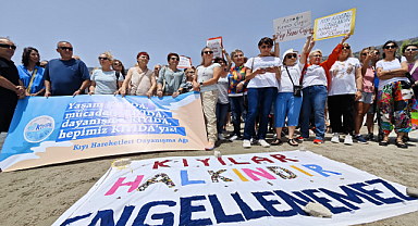 Kıyıların Ticarileştirilmesine Karşı Sahillerde Eş Zamanlı Eylem Yapıldı