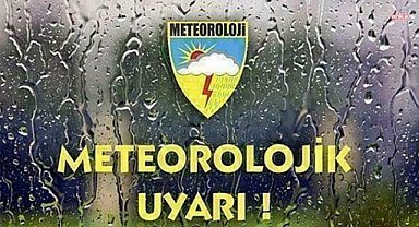 Meteoroloji'den, yarın için Doğu Anadolu'da kuvvetli yağış uyarısı