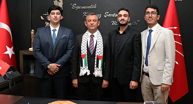 Özgür Özel, Filistin Öğrenciler Birliği Temsilcileriyle TBMM'de Bir Araya Geldi