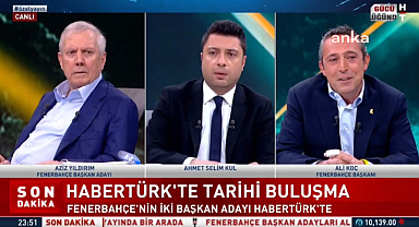 Ali Koç ve Aziz Yıldırım 6 yıl sonra canlı yayında