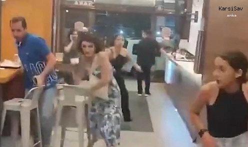 Diyarbakır'da Starbucks ve Burger King şubelerine saldırı