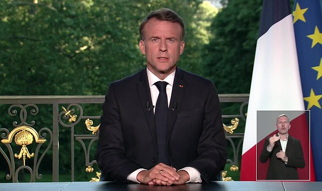 Fransa erken seçme gidiyor... Macron AP seçimlerinde aşırı sağın yükselmesinin ardından meclisi feshetti