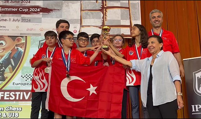 Genç Satrançcılardan Avrupa şampiyonluğu, 12 yaş kızlar kategorisinde şampiyon