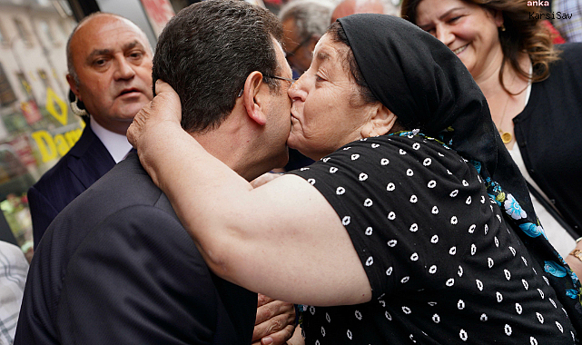 İmamoğlu, ‘Küçük İstanbul’ olarak bilinen Keup Strasse’de esnaf ziyareti yaptı