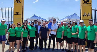 Kartal Belediyesi Kabotaj Bayramı kutlamalarında mahalleler arası kano yarışları başladı