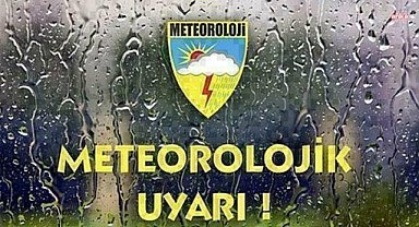 Meteoroloji'den 5 ilde gök gürültülü sağanak yağış uyarısı