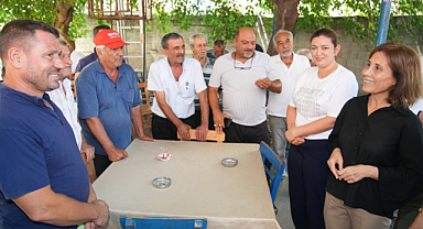 Seyhan Belediye Başkanı Tekin'den mahalle ziyaretleri 