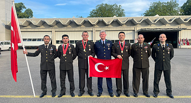 TSK Spor Gücü Ateşli Silahlar Tabanca Takımı altın madalya kazandı