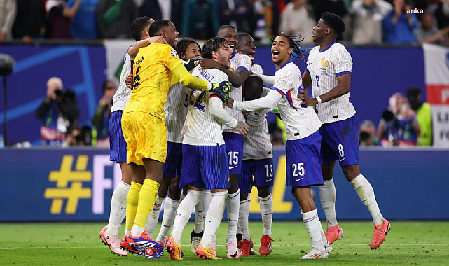 2024 Avrupa Futbol Şampiyonası'nda ikinci yarı finalist Fransa oldu