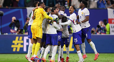 2024 Avrupa Futbol Şampiyonası'nda ikinci yarı finalist Fransa oldu
