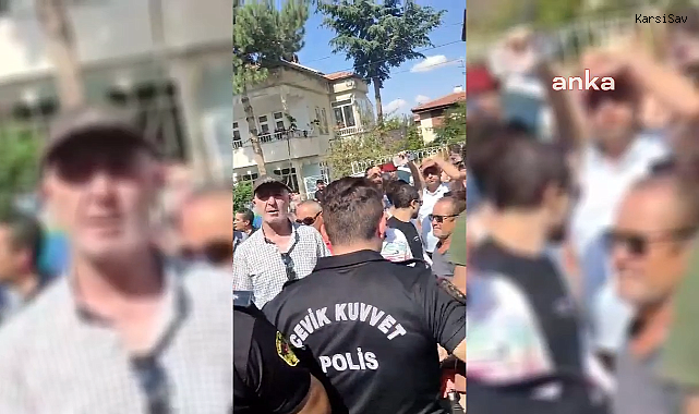 AK Partili Elitaş'a Kayseri'de protesto: