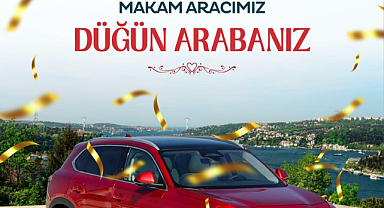 Beykoz Belediye Başkanı Köseler, makam aracını düğün arabası olarak vatandaşlara tahsis etti