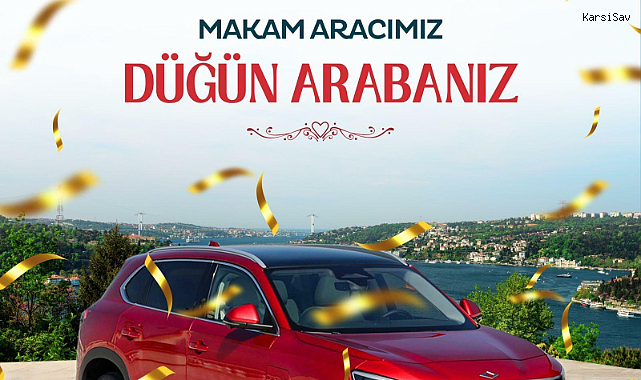 Beykoz Belediye Başkanı Köseler, makam aracını düğün arabası olarak vatandaşlara tahsis etti