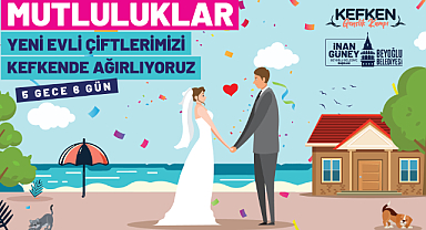 Beyoğlulu Çiftlere Evlilik Hediyesi Başkanın Yazlık Konutu Balayı Suiti Olacak