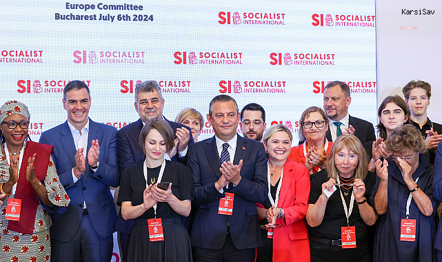 CHP Genel Başkanı Özgür Özel, Sosyalist Enternasyonal Avrupa Komitesi Toplantısında