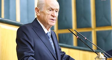 Devlet Bahçeli: Soykırımcı bir yönetimin Türkiye Cumhuriyeti Cumhurbaşkanı'na saldırması suçluluk psikolojisinin tezahürüdür 