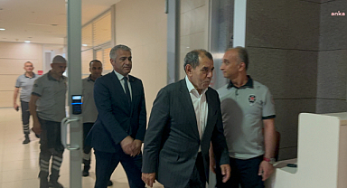 Galatasaray Spor Kulübü Başkanı Özbek 'şüpheli ' sıfatıyla ifade verdi