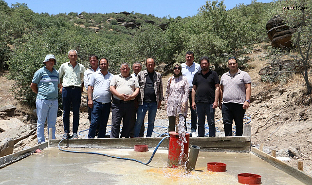 MASKİ içme suyu sıkıntısı yaşayan Kula ilçesinde yeni bir sondaj kuyusu açtı