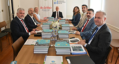 MBB toplantısında Başkan Gökhan Yüksel, 