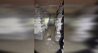 Osmaniye Belediyesi'nin alt yapı çalışmaları sırasında tarihi yerebatan sarnıcı bulundu