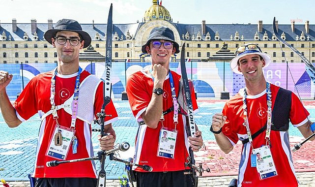 Paris 2024 Olimpiyat Oyunları'nda Klasik Yay Erkek Milli Takımı çeyrek finalde