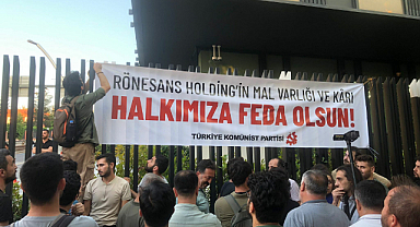 TKP'den Rönesans Holding önünde protesto: 
