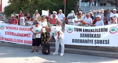 Tüm Emeklilerin Sendikası Burhaniye Şubesi: "Emeklilerinin çok büyük bir kısmının ele geçen maaşlarında değişiklik olmayacak"