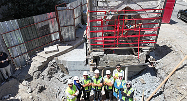 100. Tarihî Çeşmemiz Hacı Evliya Çeşmesi Yeniden Hayat Buluyor