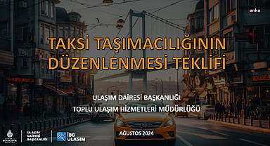 2 bin 500 yeni taksi için tüm gerçek ve tüzel kişiler mobil uygulama lisansı için İBB'ye başvurabilecek