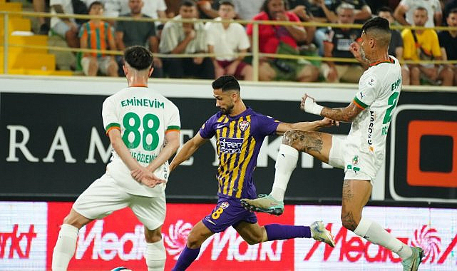 Alanyaspor sahasında Eyüpspor ile berabere kaldı