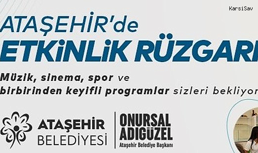 Ataşehir’de her güne farklı etkinlik: sinema, spor, oyun ve müzik