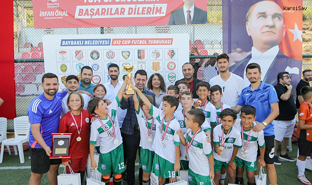 Bayraklı Belediyesi U-12 Cup Futbol Turnuvası'nda muhteşem final