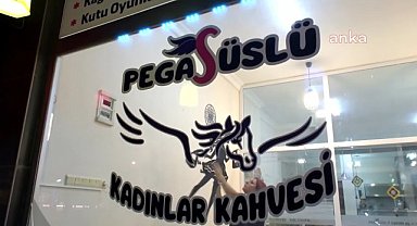 Burhaniye'de kadınlar kahvehanesinde 'Su Kabağı İşleme Atölyesi' düzenlendi