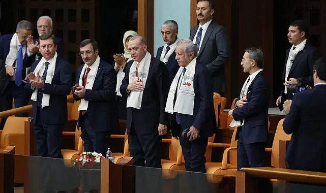 Cumhurbaşkanımız Erdoğan, Filistin Konulu Olağanüstü Toplantı'yı TBMM'de takip etti