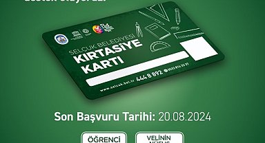 Efes Selçuk Belediyesi, 'Kırtasiye Kartı' ile öğrencilerin yanında