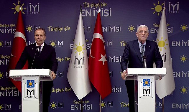 Erbakan'ın Dervişoğlu ziyareti sonrası ortak basın açıklaması