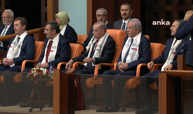 Filistin Devlet Başkanı Mahmud Abbas, TBMM'de