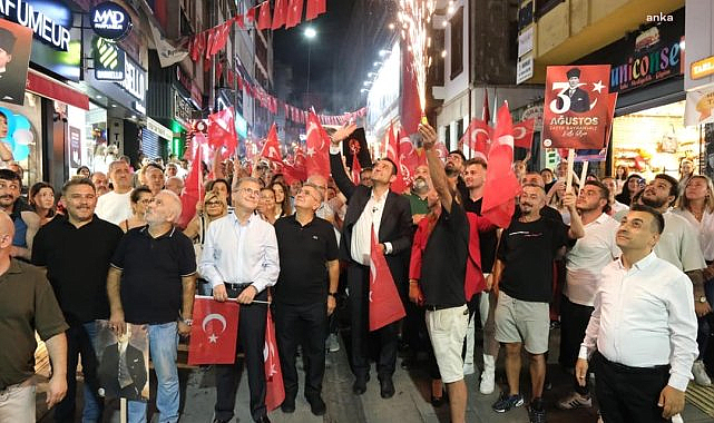Giresun, Zafer Bayramı coşkusunu yaşadı