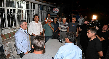 Manisa Gördes'te 3 gün önce başlayan orman yangını devam ediyor