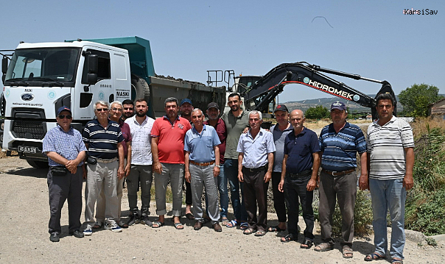 MASKİ'den Yeşilköy Mahallesi'nde dere temizliği