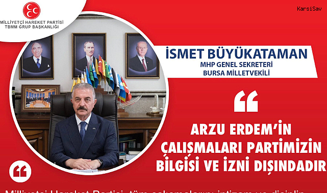 MHP'li Büyükataman'ın Arzu Erdem açıklamasına istifalı yanıt