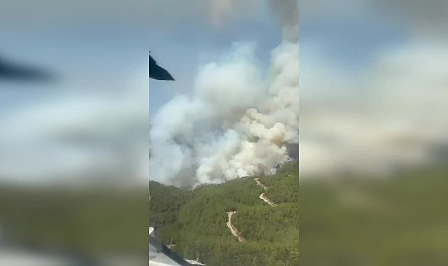 Muğla Yatağan'da yangın nedeniyle iki mahalle boşaltılıyor