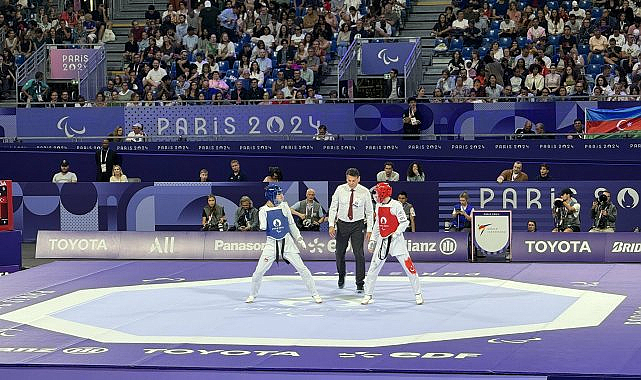 Paris 2024 Paralimpik Oyunları'nda mlli tekvandocu Ali Can Özcan'dan gümüş madalya