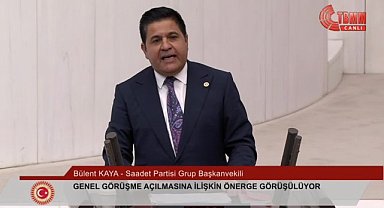Saadet Partisi Milletvekili Kaya: "Sizi buraya tıkan irade öyle istediği için ceza verip o cezaya gerekçe uydurmak başka bir şey"