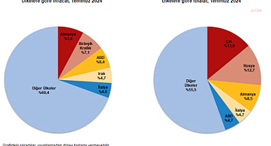 TÜİK: Dış ticaret açığı temmuzda yüzde 41,8 azalarak 7 milyar 295 milyon dolara geriledi