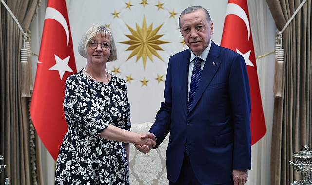 Yeni atanan büyükelçiler, Cumhurbaşkanı Erdoğan'a güven mektuplarını sundu