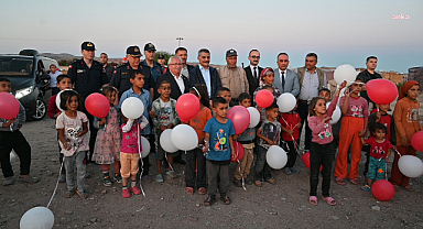 Yozgat'ta mevsimlik tarım işçilerinin çocuklarına özel eğlence programı düzenlendi