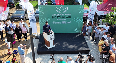 Ataşehir'de 180 aileye kurayla ücretsiz bostan tahsisi